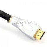 New Premium 19 Pin Metal Shell Tape HDMI Cable With 1080p 4k Golden Plated thumbnail-1