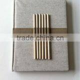 A4 Drawing Book for Students With Canvas Cover and Pencil