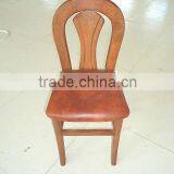 Handmade Wooden Chair With Mat thumbnail-1
