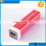 Customize Logo Mini Portable 1800mah Lipstick Power Banks for Smartphone thumbnail-1