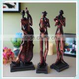 Resin Indoor Statues and Sculptures Musician Statue Singer Sculpture for Home Decor thumbnail-1