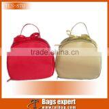 high quality rounded leather cosmetic bag wholesale 2013