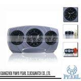 Pearl Metal Alarm Clock TU With Weather Station And Theromomneter/Hygrometer