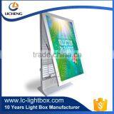 Outdoor advertising waterproof light box with silk screen printing frame