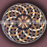 Marble Inlay Flooring , Marble Medallion , Stone Mosaic Medallion
