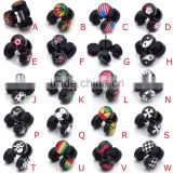 China factory price jewelry piercing fake ear plugs