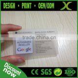 Free Design~~!! Transparent Plastic Card/ Clear Business Card thumbnail-4