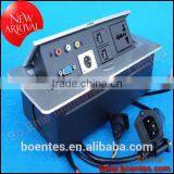 Pop Up HDMI Desktop Socket Conference Table Socket With Connected Wires thumbnail-3