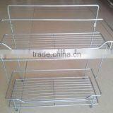 2 Tier Stainless Steel Bathroom Shelf PF-E032 thumbnail-4