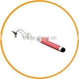New Crystal Retractable Smartphone Stylus Touch Pen for IPad Galaxy Tab Red From Dailyetech