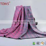 Large Soft Tartan Pashmina Shawls Fine Wool and Acrylic thumbnail-1