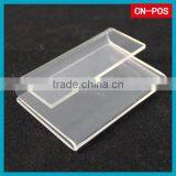 Transparent Shelf Acrylic Sign Holders for Hanging