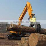 JT02 Excavator Rotary Timber Grapple thumbnail-3