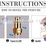 A Luxury Unbreakdown Rectangle Perfume Bottle thumbnail-3