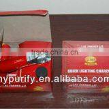 Shisha Charcoal/100% Pure Naturral High Quality Fine Wood Powder Made Hookah Charcoal thumbnail-3