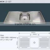 Sainless Steel Topmount Kitchen Sink thumbnail-1