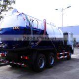 China Manufacturer HOWO 20000l Vacuum Sewage Sucker Truck thumbnail-3