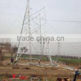 Inner-suspended Lattice Gin Pole Made With Aluminum Alloy For Erection Tower thumbnail-4