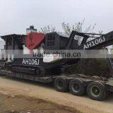 Crawler-type Mobile Jaw Crushing Station for Crushing Vaious Mines and Rocks,AH-106-J Factory Sale thumbnail-2