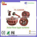 Axial Flow Turbine Low Water Head Large Discharge Power Plant Kaplan Turbine Diagram thumbnail-6