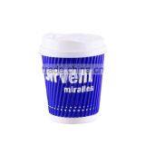 Paper Coffee Cup Disposable Double Wall Printed Coffee Paper Cups Custom Printed Paper Cups thumbnail-2