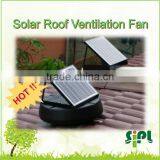 Sunny Solar Power Home Ventilator Roof Air Extractor Poultry Vent Kits Ventilation Fan thumbnail-3