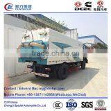 Dongfeng 4*2 4*4 Type 190hp 8 Ton Road Sweeper Manufacture thumbnail-3