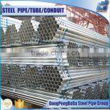 ASTM A500 Standard 48.3*2.2 Hot Dip Galvanized Steel Tube thumbnail-1