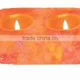 Salt Candle Holder/Tea Light thumbnail-1
