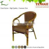 TG15-0163 Hot Sale Bamboo Look Wicker Chair With Nature Colour thumbnail-2
