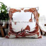 Hot-sale Custom Made Abstract Horse Pattern Letter H Digital Printed Decorative Throw Pillow Case thumbnail-1