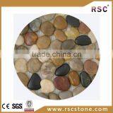 Mixed Color Oval Polished Driveway Pebble Stone Direct thumbnail-1