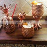 Pineapple Made of Solid Pure Copper for Drink Ware and Vodka Cocktails and Moscow Mule Brand Promotion thumbnail-4
