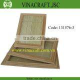 Janpanese Bamboo Sushi Serving Tray Fot Hot Sale