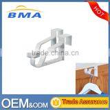 Power Coated Stainless Steel Over Door Clothes Hanger Hook thumbnail-1