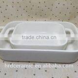 Ceramic Oven Dish/stocked Porcelain Cheese Bakeware Plate thumbnail-2