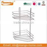 Metal Wire Bathroom Corner Shower Caddy thumbnail-2