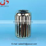Quality Home Decor Plating Silver Ceramic Vase thumbnail-1