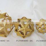 Iron Christmas Ball,metal Xmas Hanger,metal Decoration thumbnail-1