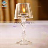 Wholesale Delicated Home Decoration Clear Crystal Glass Candelabra thumbnail-1
