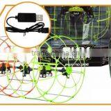 2015 Hot Toy SKY WALKER Hsj UFO Climbing Wall 2.4G 4CH RC Quadcopter Skywalker thumbnail-4