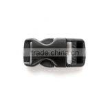 Plastic Injection Side Release Buckle, POM Plastic Buckel in Black Color thumbnail-1