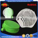 Salad Maker Vegetable Cutting Bowl Strainer Fruit Cutter Slicer Chopper Kitchen Tool PE Base PP Cover thumbnail-4
