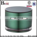 Unique Specail Design Empty Acrylic Cosmetic Cream Jar With Lid 30ml 50ml 200ml Large Double Wall Cream Container With Lids thumbnail-6