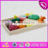 2017 Top Fashion Children Cutting Wooden Food Toys W10B173-S thumbnail-6