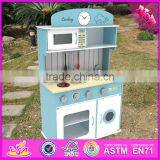 2017 New Design Children Pretend Play Wooden Kitchen Playsets W10C266 thumbnail-4