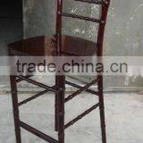 Wooden Cross Back High Back Hotel Chair Banquet Dining Chairs thumbnail-2