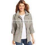 Zip-Pocket Hooded Anorak