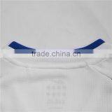 Polyester Mesh High Quality Flocking Logo Soccer Jersey thumbnail-5