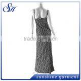 Summer Long Dress Sleeveless Women's Dresses Custom 92%Polyester 8%Spandex thumbnail-2